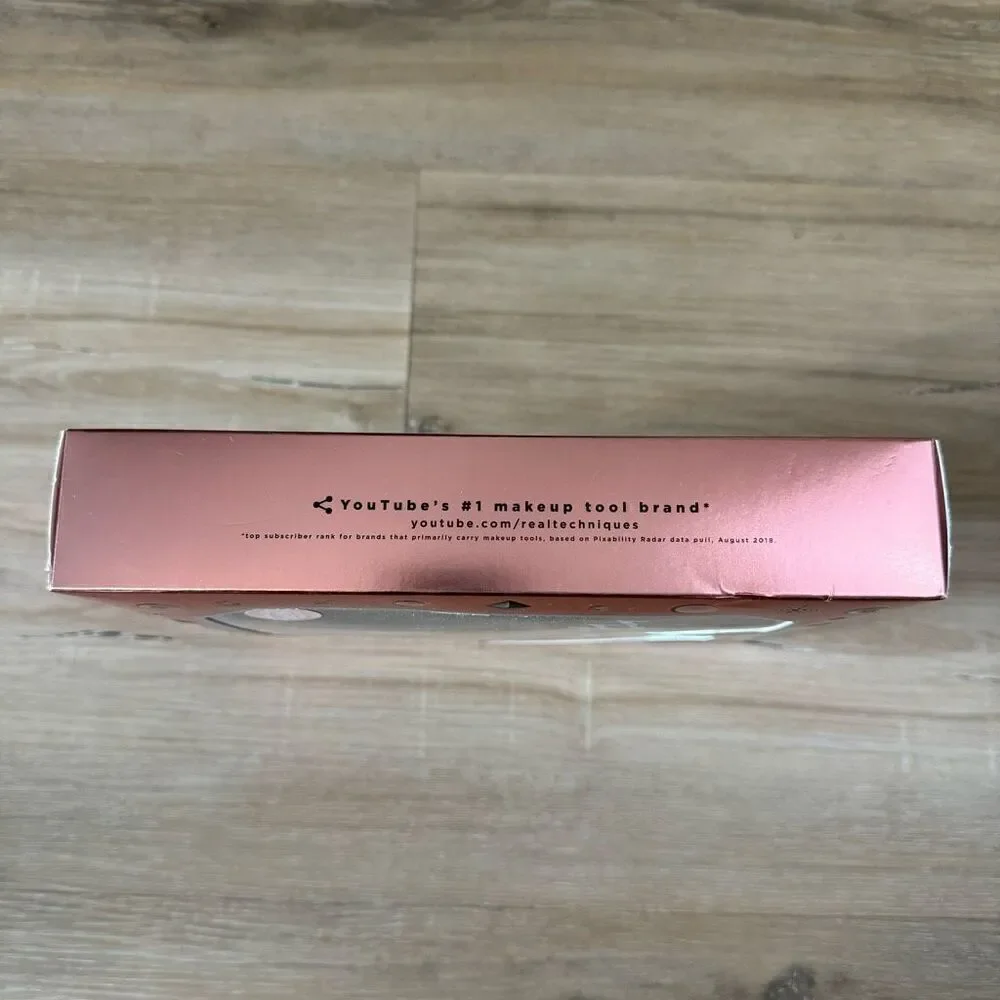 Real Techniques Limited Edition Studded Glam Makeup Brush Set 5 Piece New In Box